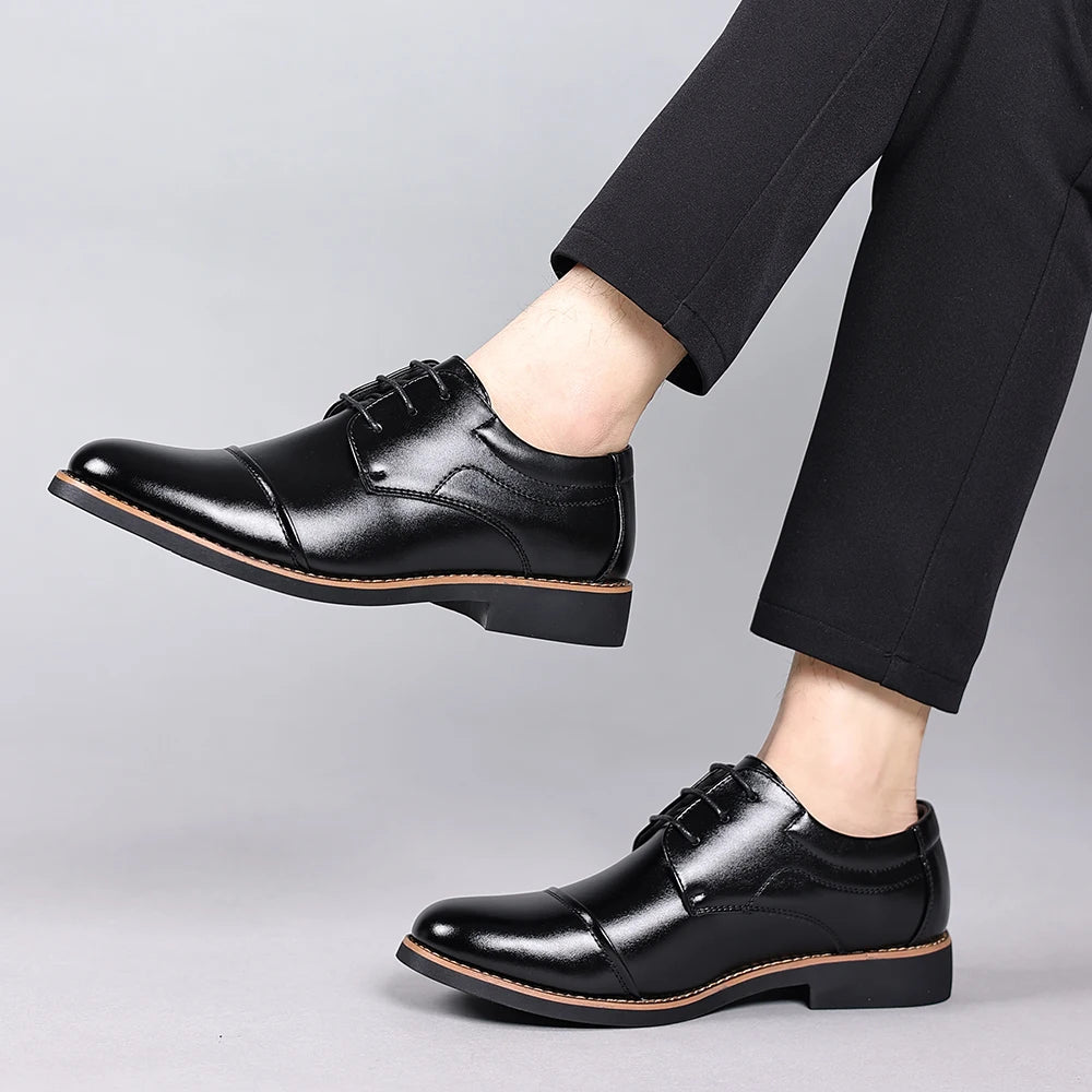 Men's Business Casual Fashion Work Shoes Individuality in Every Step Stylish and Practical