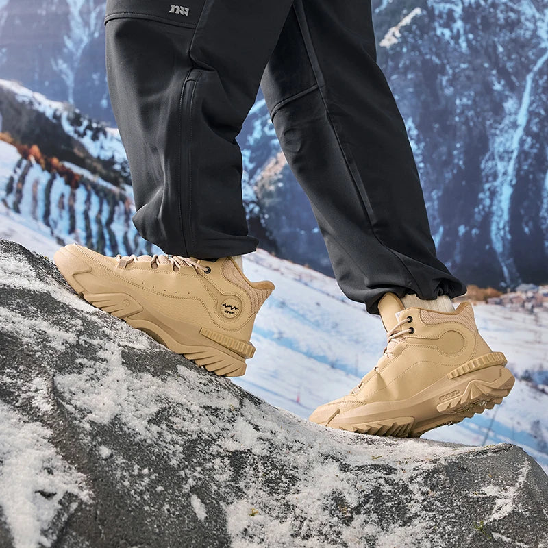 Xtep Chuan Xing For Men 2024 Winter Cotton Shoes Rebound Soft Leisure Durability Support Training   Sneakers 876419370003