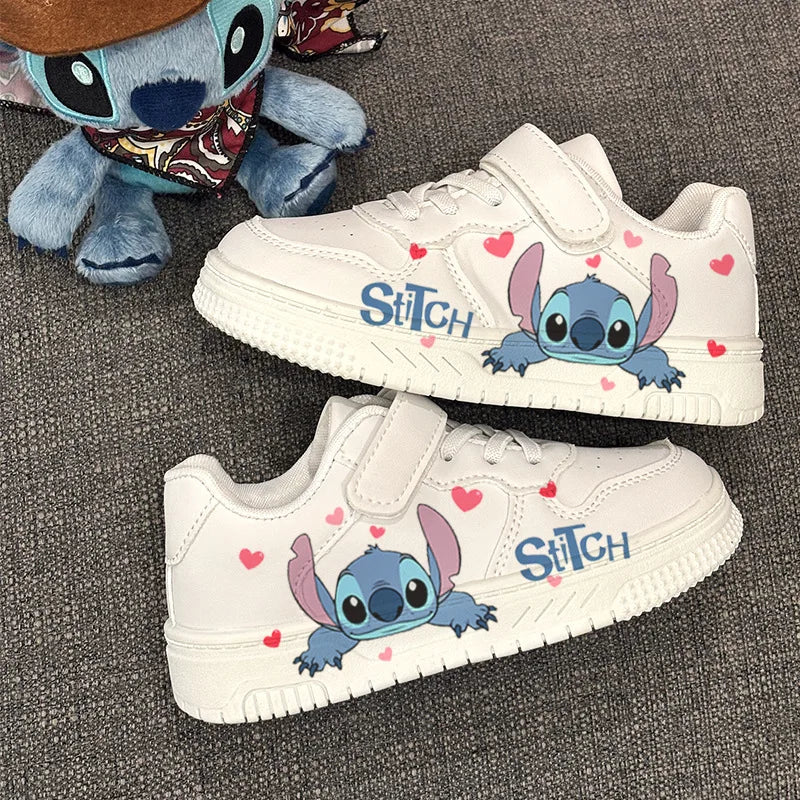 stitch shoes kids Children shoes Student Casual Sneakers boys Running Fashion 8 and 9 year old girls Shoes Christmas Gift