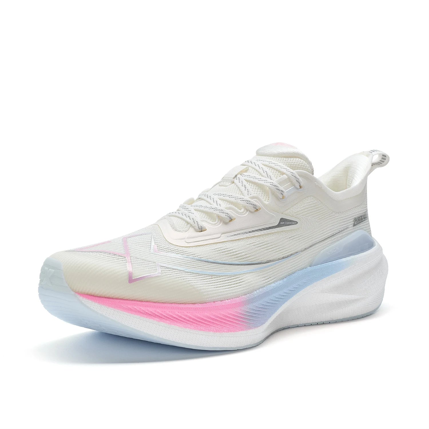 Xtep 2000KM 2.0 Running Shoes Women 2024 Summer Shock Absorption Professional TPU Sneakers 876218110044 (suggest half size down)