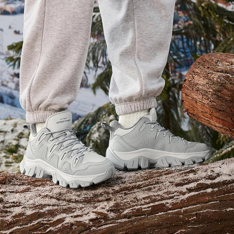 Xtep Chuan Xing For Men 2024 Winter Cotton Shoes Rebound Soft Leisure Durability Support Training   Sneakers 876419370003