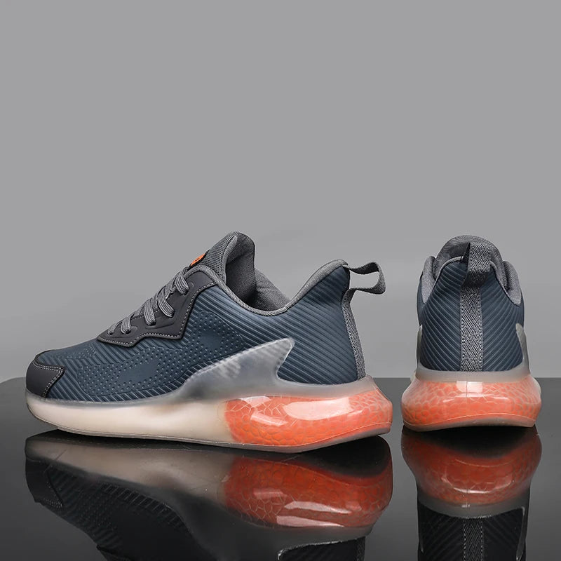 Men's Breathable Casual Sneakers Luxury Trainer Fashion Loafers Running Shoes - Comfortable Race Shoes for Male