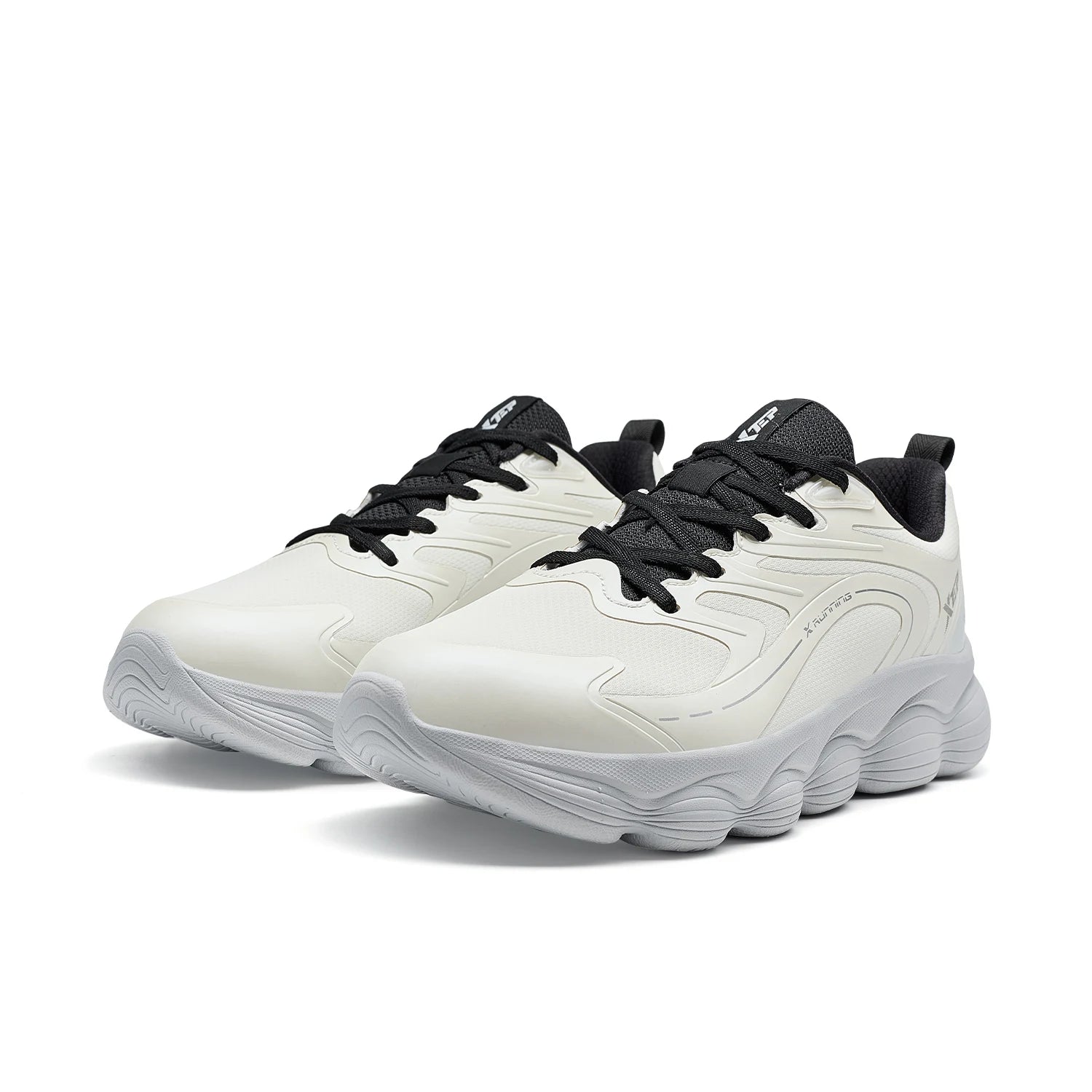 Xtep Jumping Shoes Winter Edition  For Men 2024 Winter Running Shoes Rebound Soft Leisure Support Sneakers 876419110014