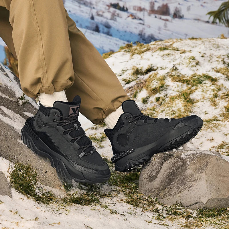 Xtep Chuan Xing For Men 2024 Winter Cotton Shoes Rebound Soft Leisure Durability Support Training   Sneakers 876419370003