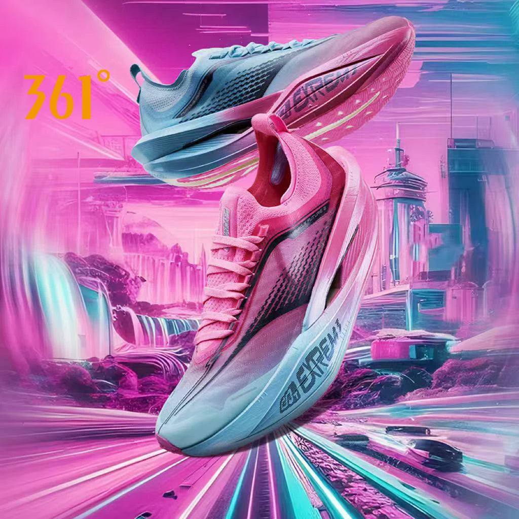361 Degrees Furious Future 2.0 Running Shoes Marathon Plate Racing Carbon Breathable Durable Cushion Stable Sneakers 672512201