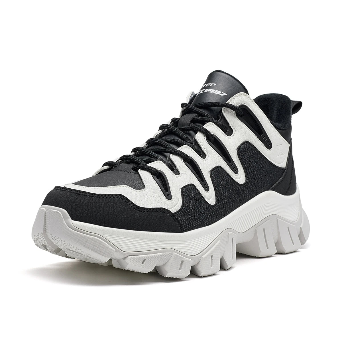 Xtep Chuan Xing For Men 2024 Winter Cotton Shoes Rebound Soft Leisure Durability Support Training   Sneakers 876419370003