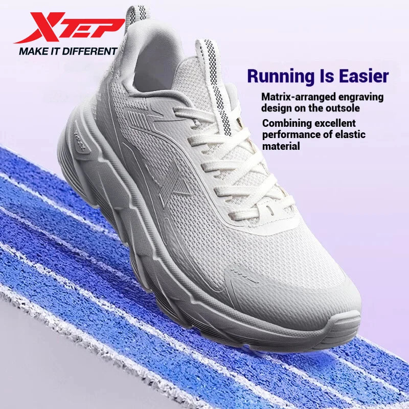 Xtep Light Joy 2 Women's Running Shoes 2025 Spring Shock-absorbing Non-slip Wear-resistant Lightweight Sport shoe 875118110015