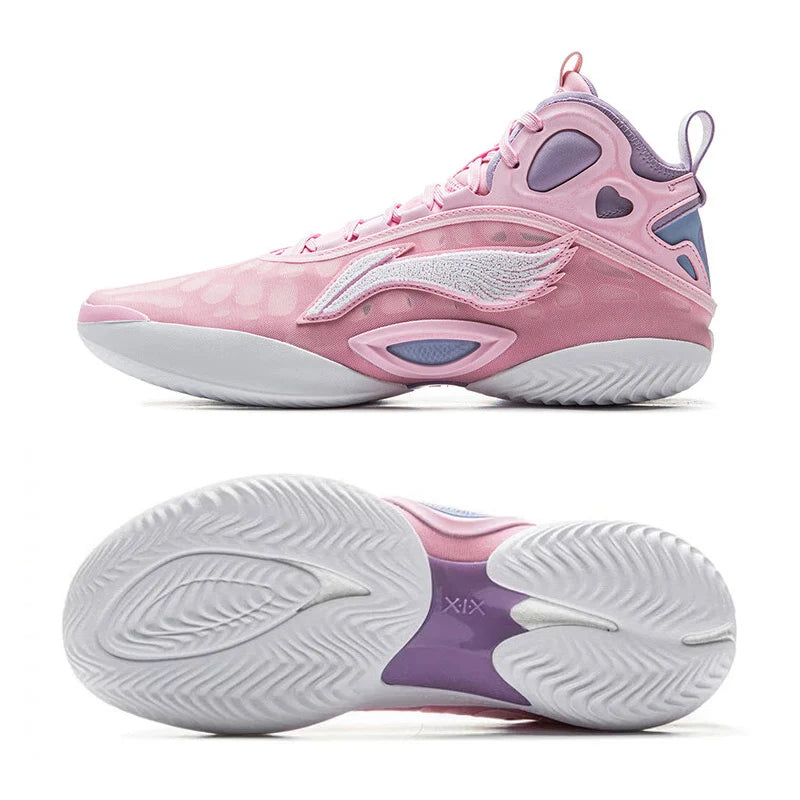 Li-Ning Men's YUSHUAI XIX Professional Basketball Shoes SYNCHRO-ADJUST SYSTEM LiNing Sports Competition Shoes Sneakers ABAV005