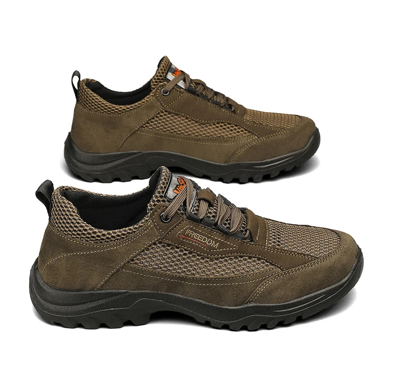 2025 New Men's Knitted Loafers Fashion Ethnic Style Casual Running Shoes Comfortable Lightweight Breathable Men's Cloth Shoes