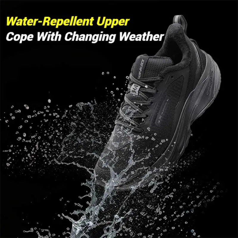 361 Degrees Thermal Series Men Running Shoes New Winter Mesh Lightweight Versatile Rebound Plush Warm Male Sneakers 672442220B