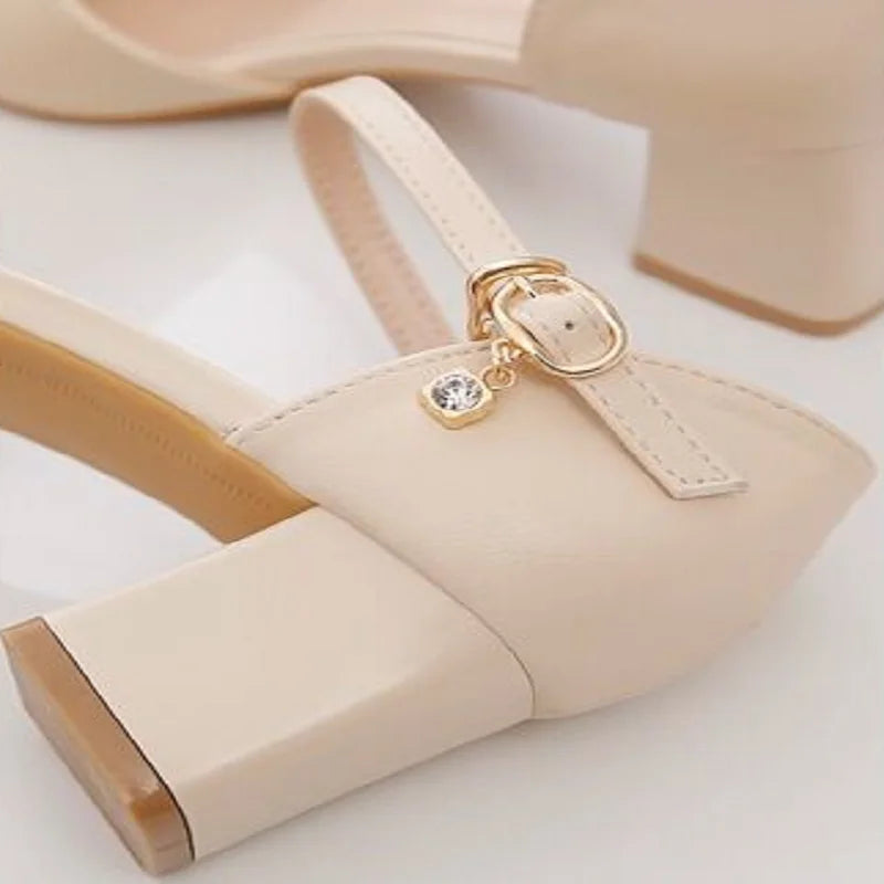 Comfortable, soft and elegant women's high-heeled shoes suitable for parties, balls and the office.