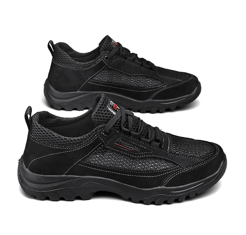 2025 New Men's Knitted Loafers Fashion Ethnic Style Casual Running Shoes Comfortable Lightweight Breathable Men's Cloth Shoes