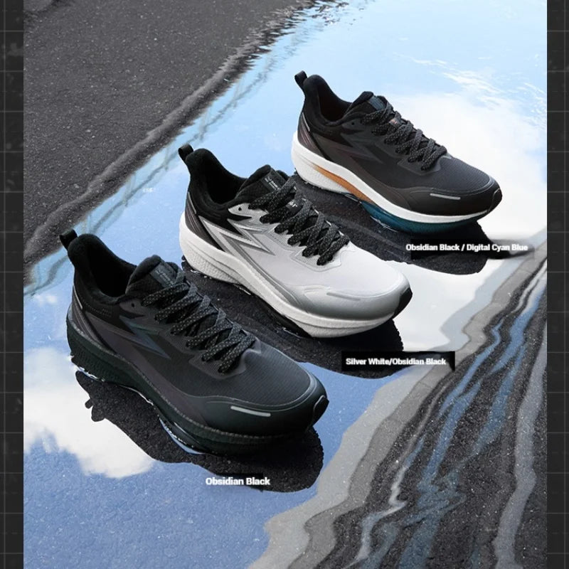 361 Degrees Rain-block 8.0 Men's Running Shoes Winter Fleece Lined Waterproof Anti-Slip Warm Comfortable Sneakers Male 672542224