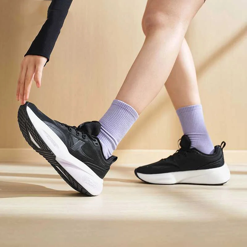 Xtep Dynamic Foam Women Running Shoe Air Wear-Resistant Sports Shoe For Women Non-Slip Female Soft Casual Sneakers 875118110013