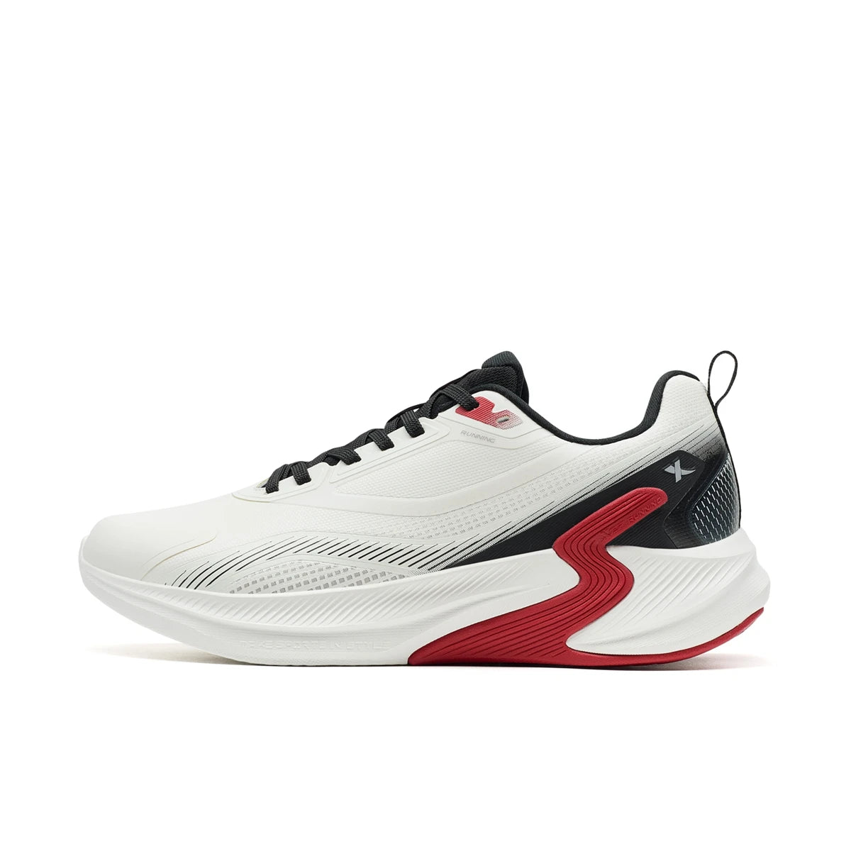 Xtep Male's Running Shoes 2025 Winter Non-Slip Breathable Mesh Cushioning  Lightweight Soft Comfortable Sneakers 875419110015