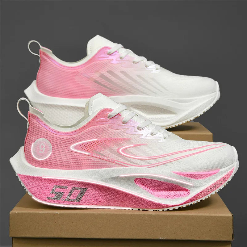 Air cushion running shoes, breathable outdoor sneakers, lightweight sports jogging shoes