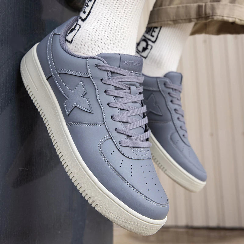 Xtep Skateboarding Shoes Non-Slip Wear-Resistant Casual White Couple Skate Sneakers Male Female Luxury Brand Shoes 881219319851