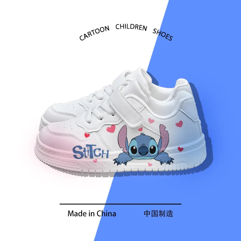 stitch shoes kids Children shoes Student Casual Sneakers boys Running Fashion 8 and 9 year old girls Shoes Christmas Gift