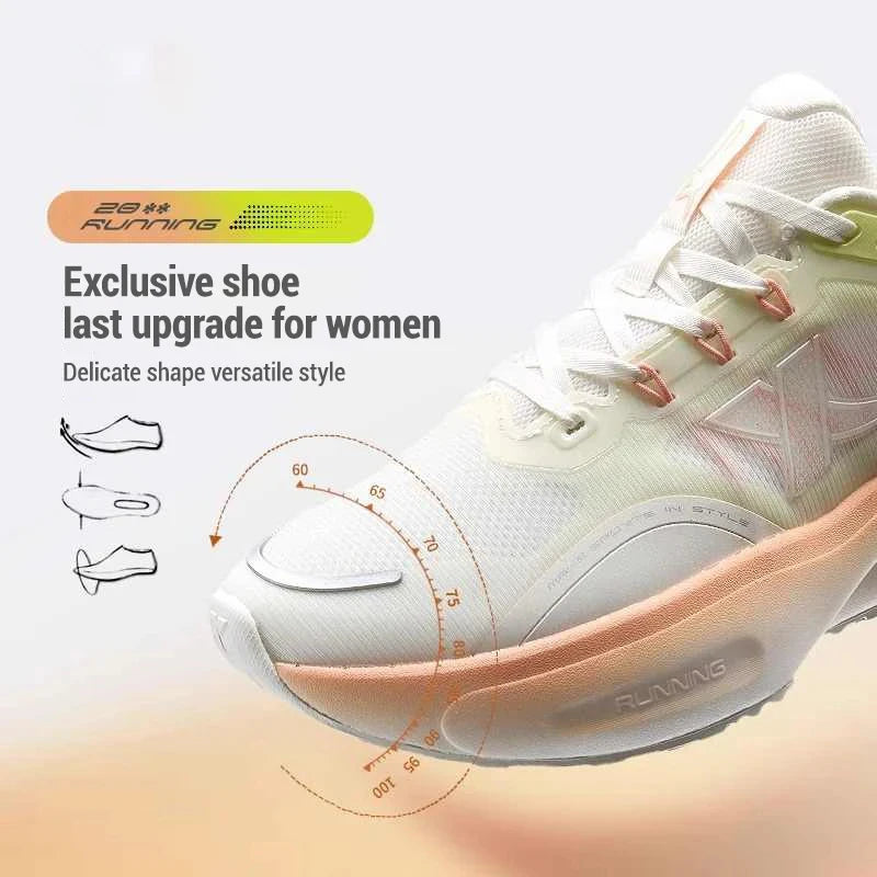 Xtep Dynamic Foam Women Running Shoe Air Wear-Resistant Sports Shoe For Women Non-Slip Female Soft Casual Sneakers 875118110013