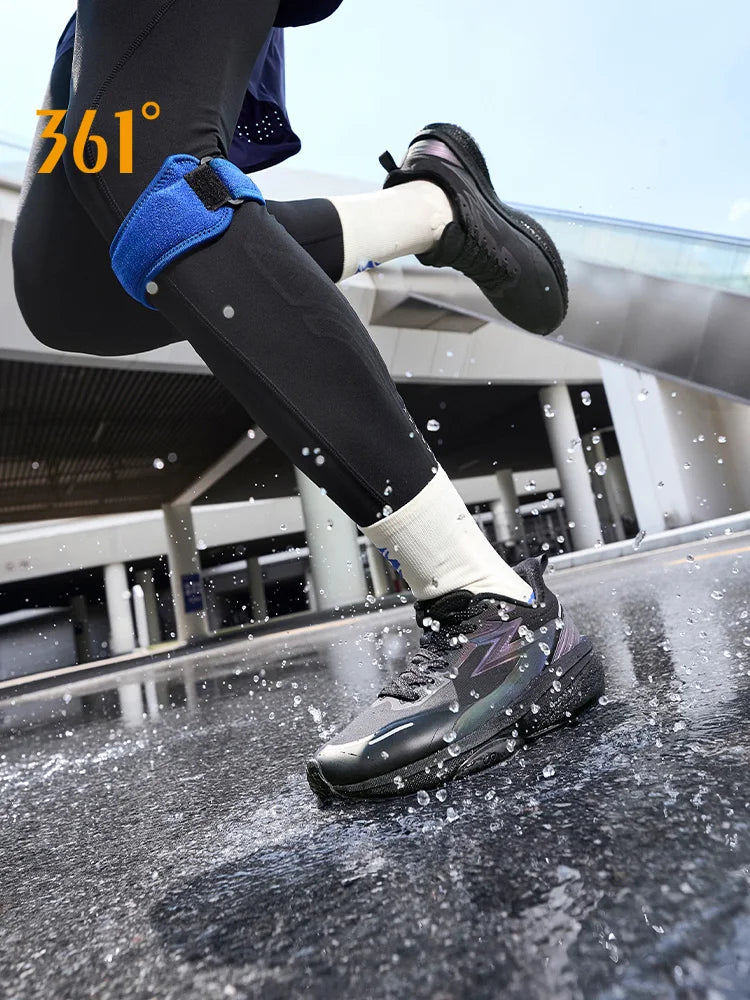 361 Degrees Rain-block 8.0 Men's Running Shoes Winter Fleece Lined Waterproof Anti-Slip Warm Comfortable Sneakers Male 672542224