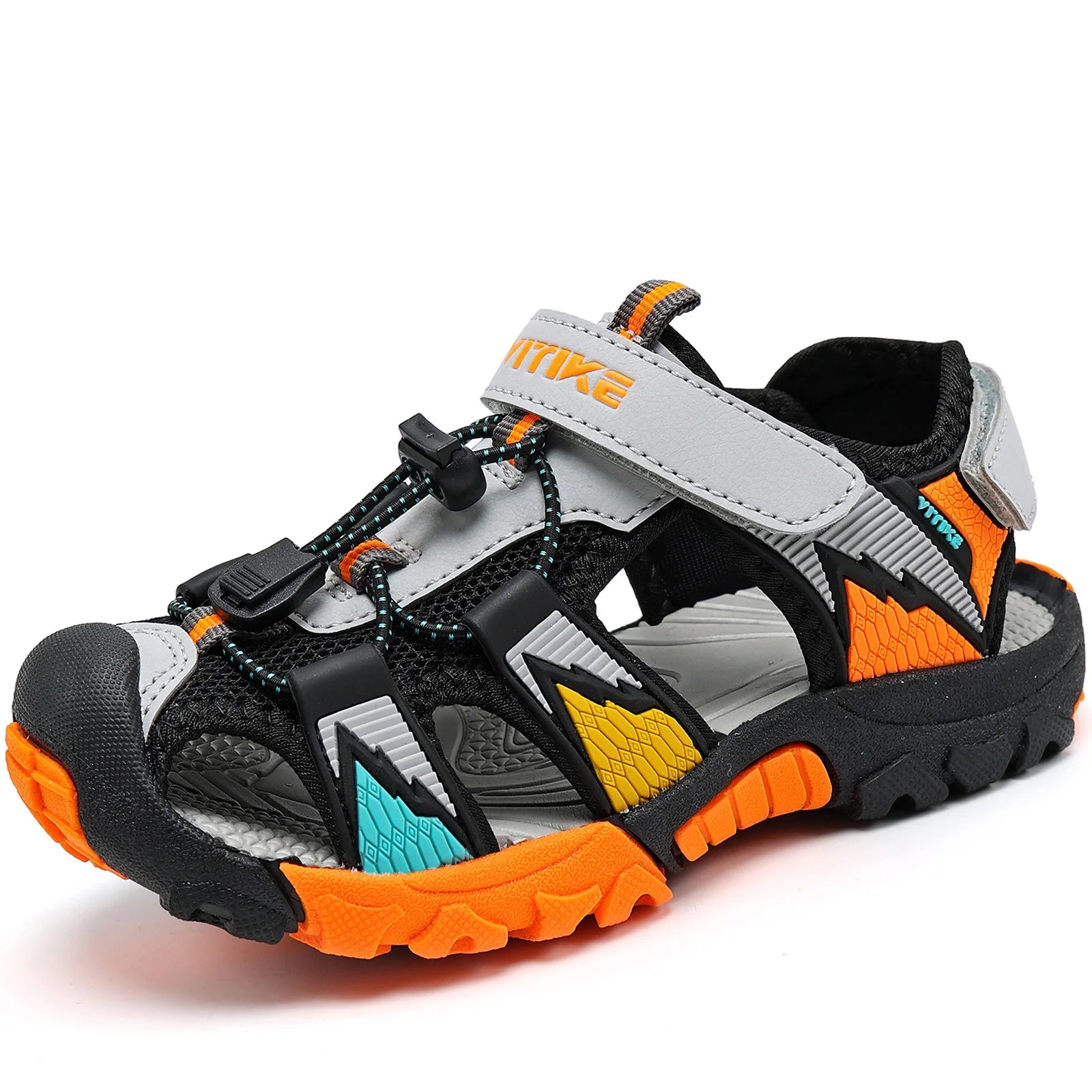 Boys Girls Sports Sandals Summer Kids Closed Toe Outdoor Sandals Athletic Water Shoes Sandals Child Pool Beach Sandals