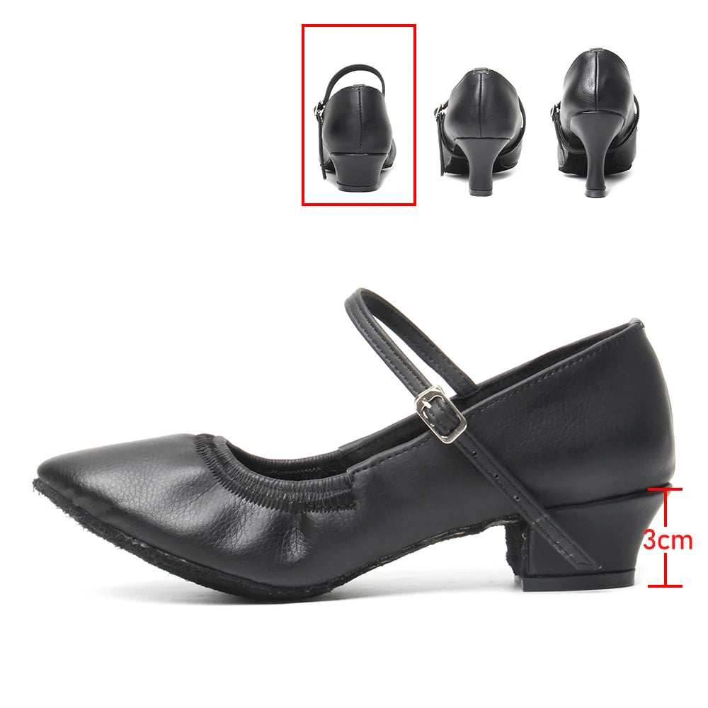 New arrival Brand Modern Dance Shoes Women Girls Dancing Shoes High Heeled Ballroom Latin Dance Shoes For Women 5CM and 7CM Heel